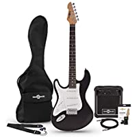 Set de Guitarra Eléctrica LA Zurda + Amplificador Black